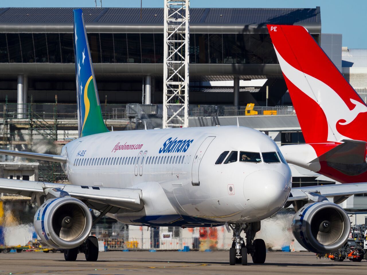 Solomon Airlines' Airbus A320